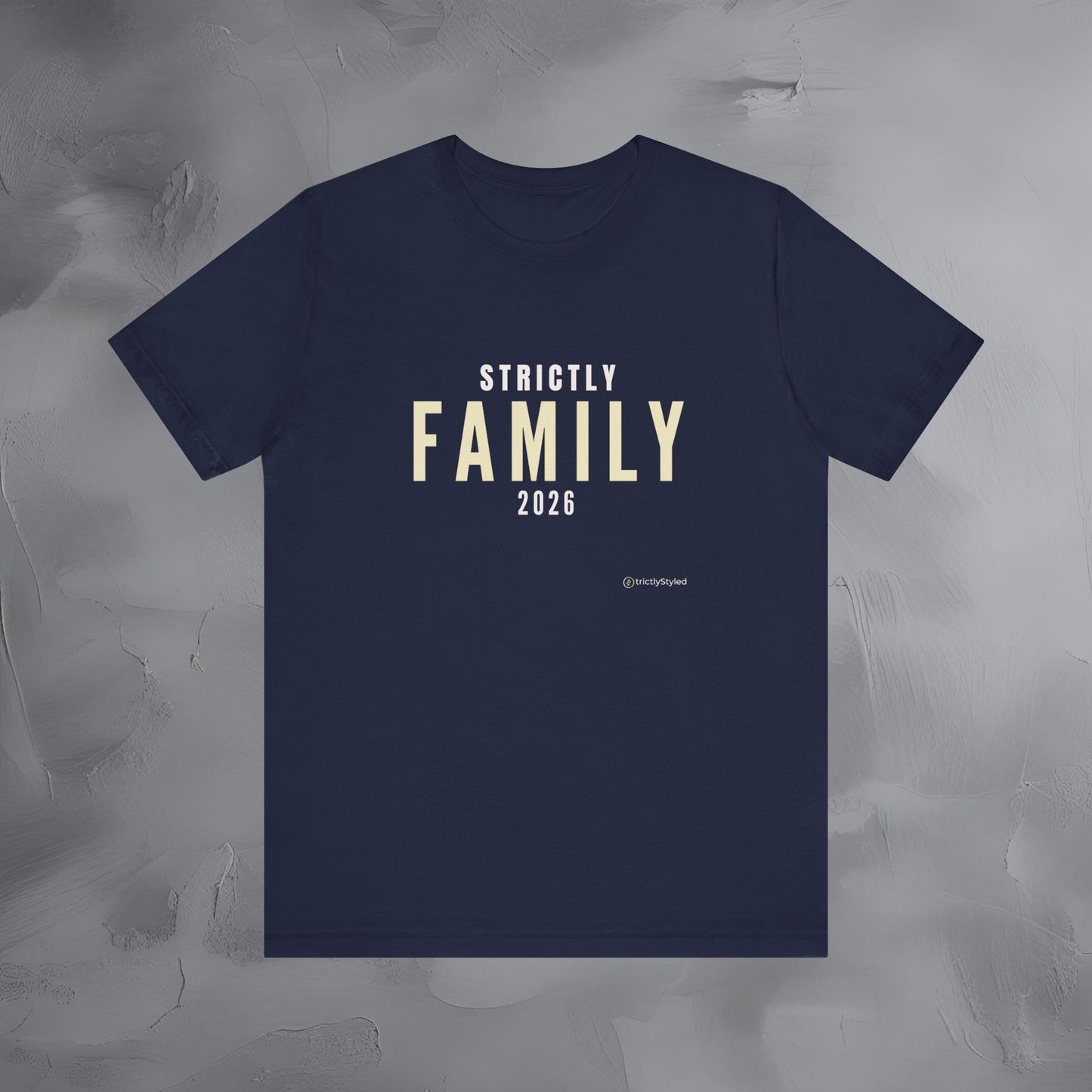 Strictly Family Shirt Minimalist New Year Intention T Shirt Unisex Graphic Tee