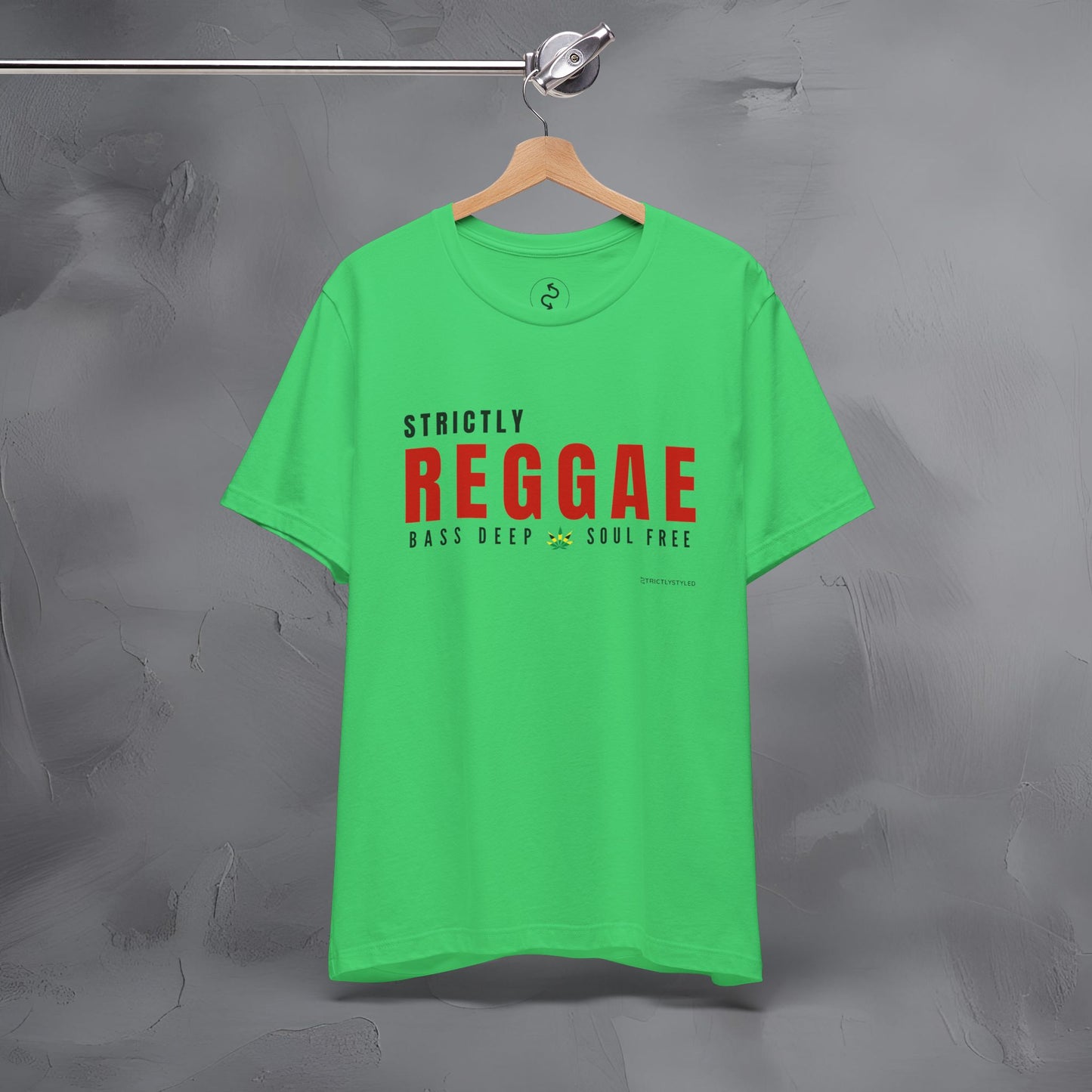 Strictly Reggae – Bass Deep. Soul Free. T-Shirt | Reggae Music Graphic Tee | Jamaican Roots Lifestyle Shirt