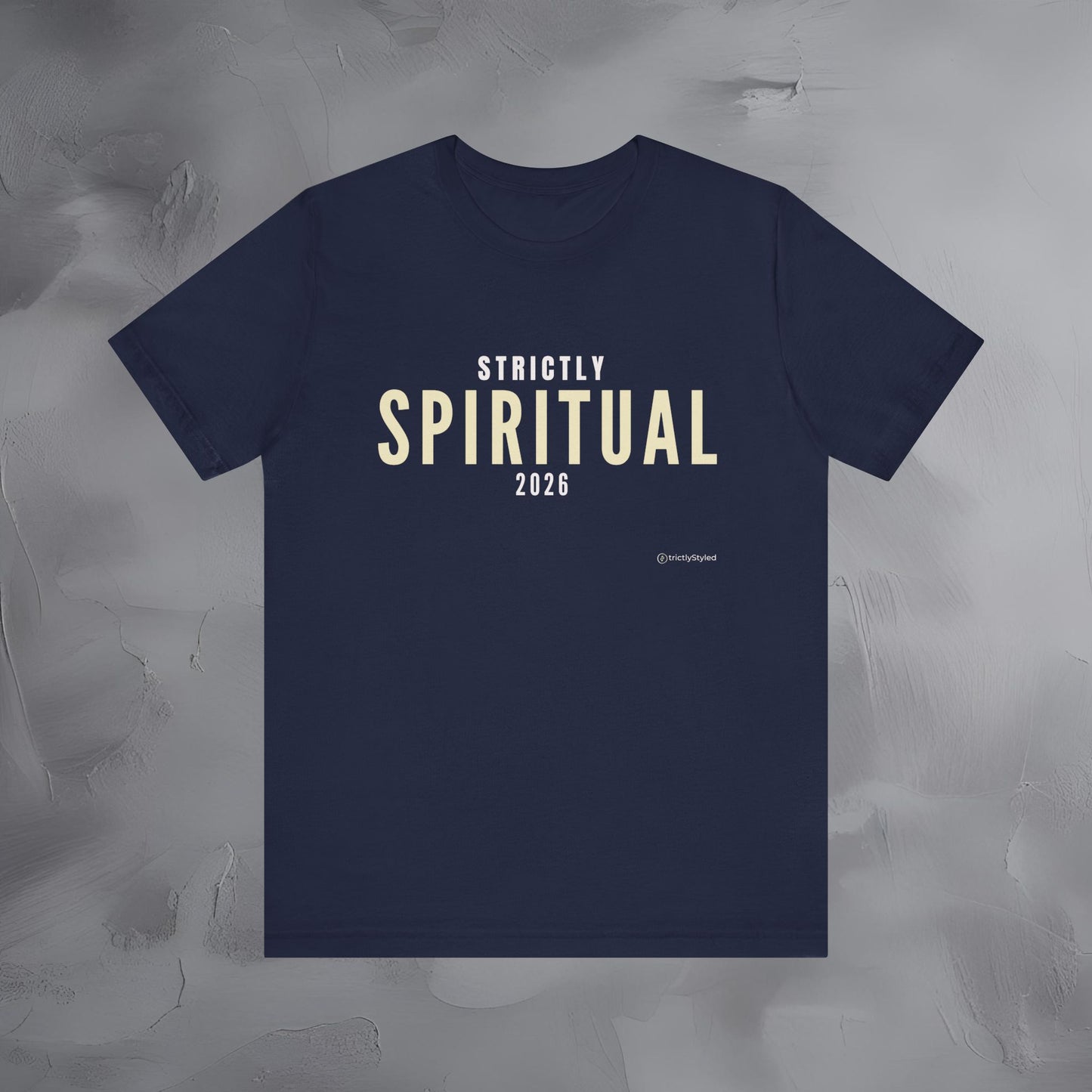 Strictly Spiritual Shirt Minimalist New Year Intention T Shirt Unisex Graphic Tee