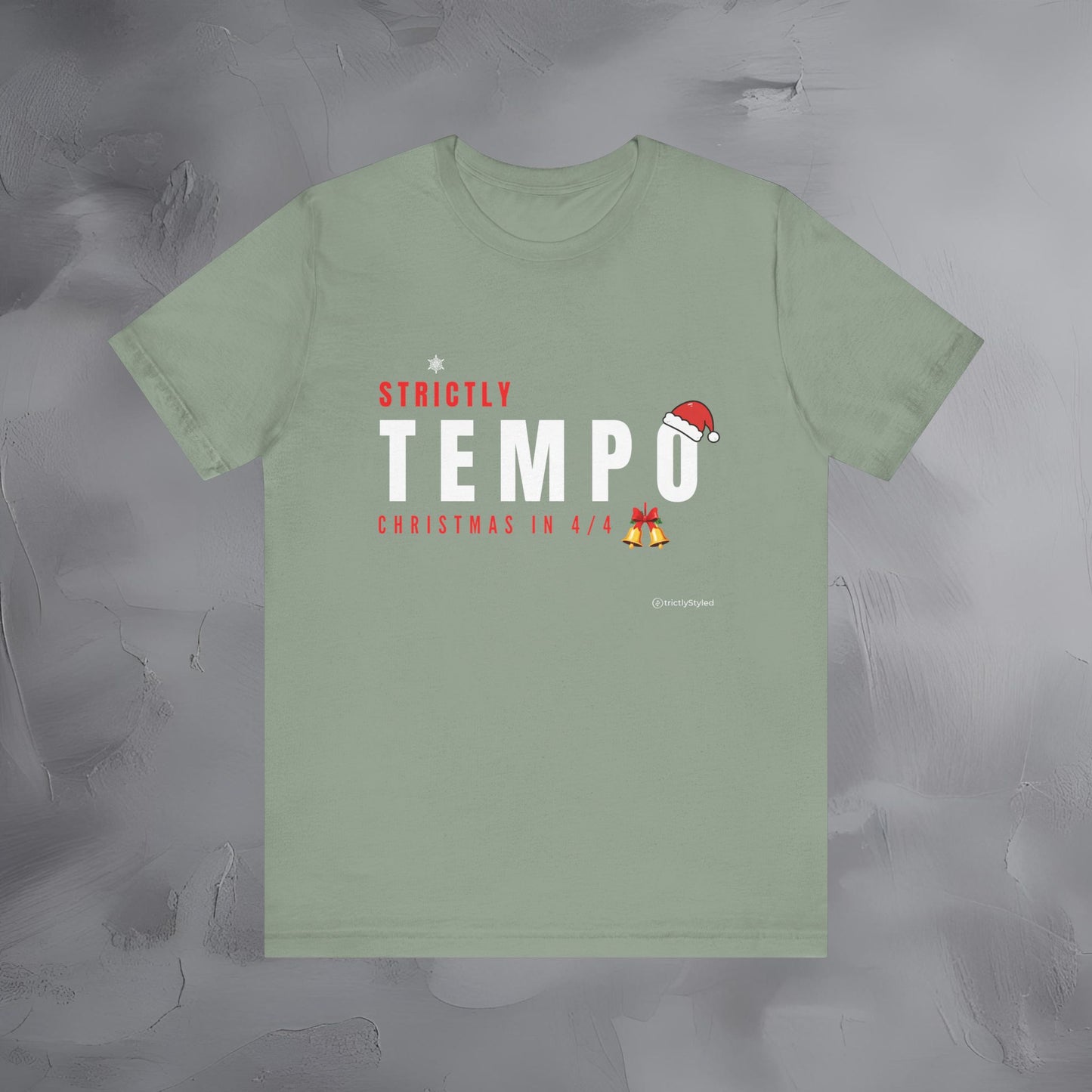 Strictly Tempo – Christmas in 4/4 - Funny Music Theory Christmas Shirt