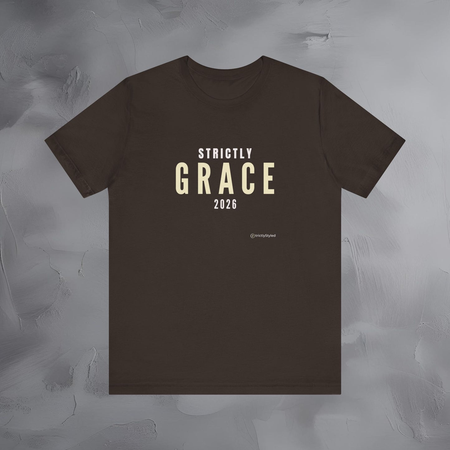 Strictly Grace Shirt Minimalist New Year Intention T Shirt Unisex Graphic Tee