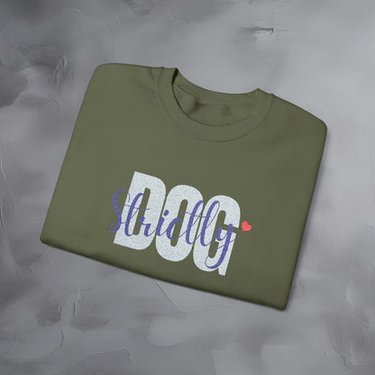 Strictly Dog - Embroidered Sweatshirt