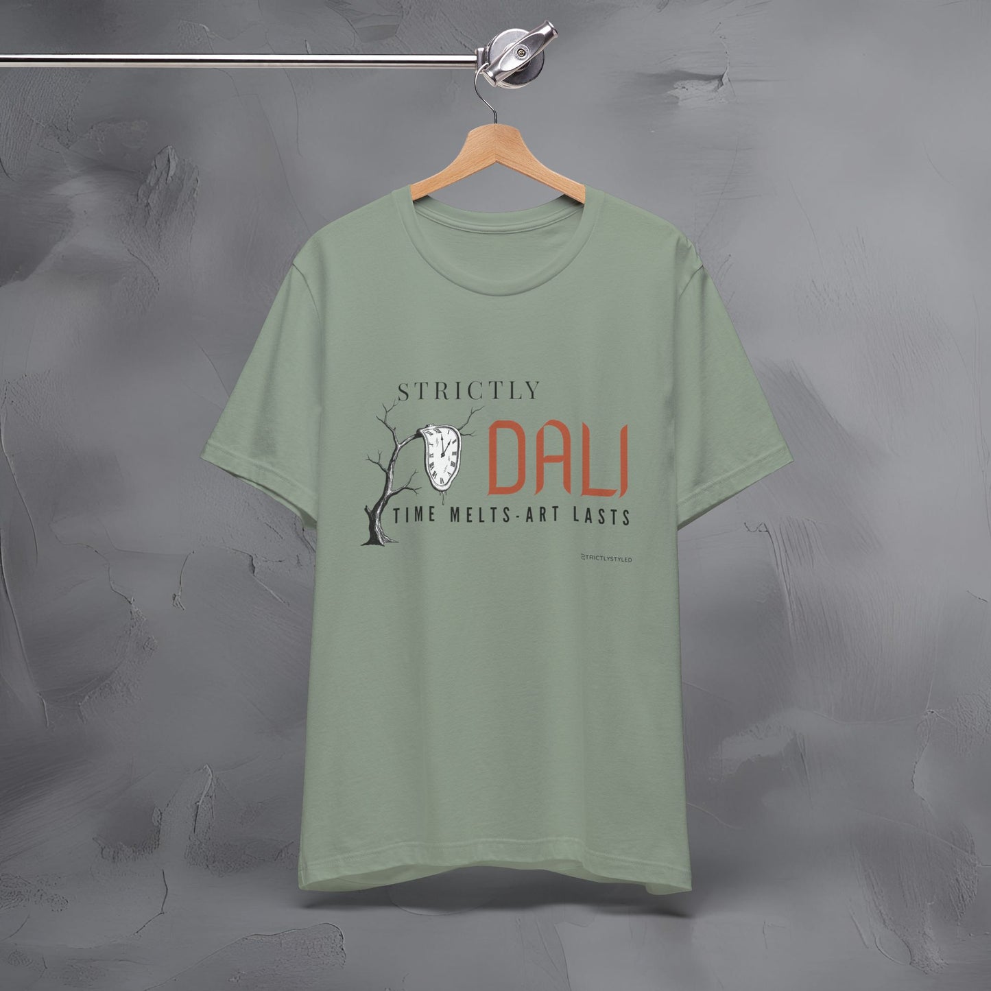 Strictly Dalí – Time Melts. Art Lasts. T-Shirt | Surrealist Artist Graphic Tee | Salvador Dalí Inspired Shirt