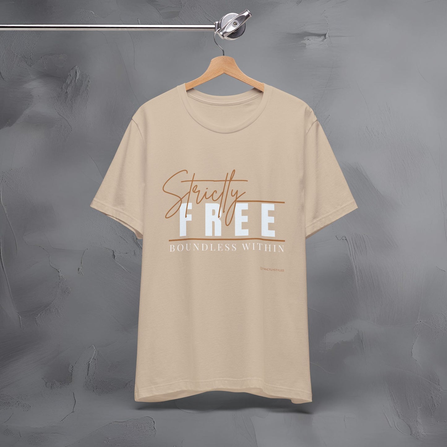 Strictly Free – Boundless Within T-Shirt - Inner Freedom Graphic Tee - Mindful Lifestyle Shirt
