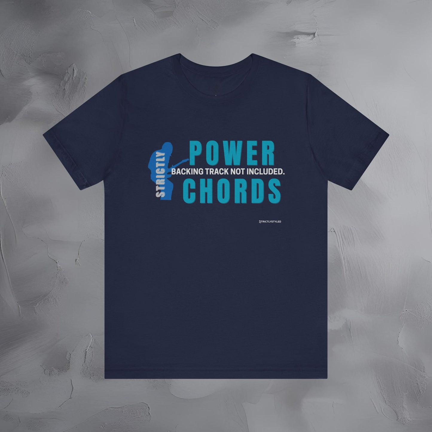Strictly Guitar T-Shirt – Backing Track Not Included Musician Tee