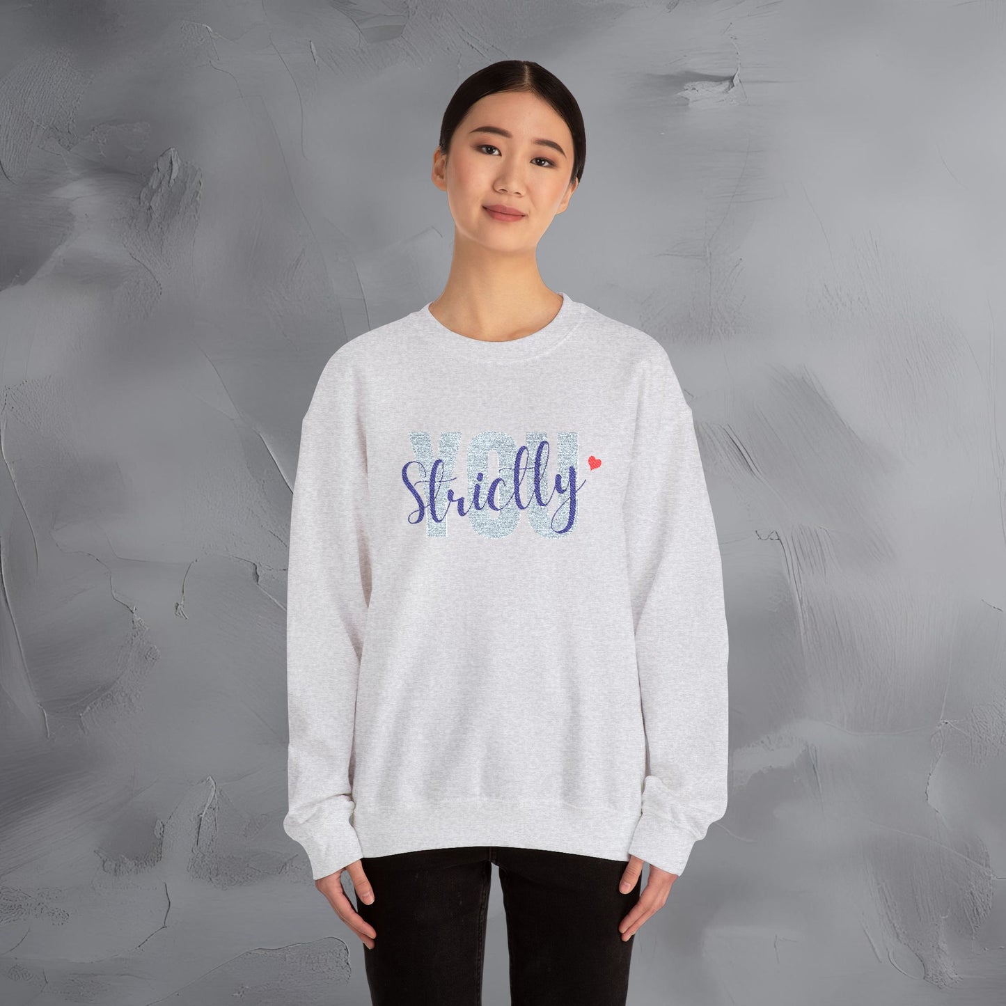 Strictly You - Embroidered Sweatshirt