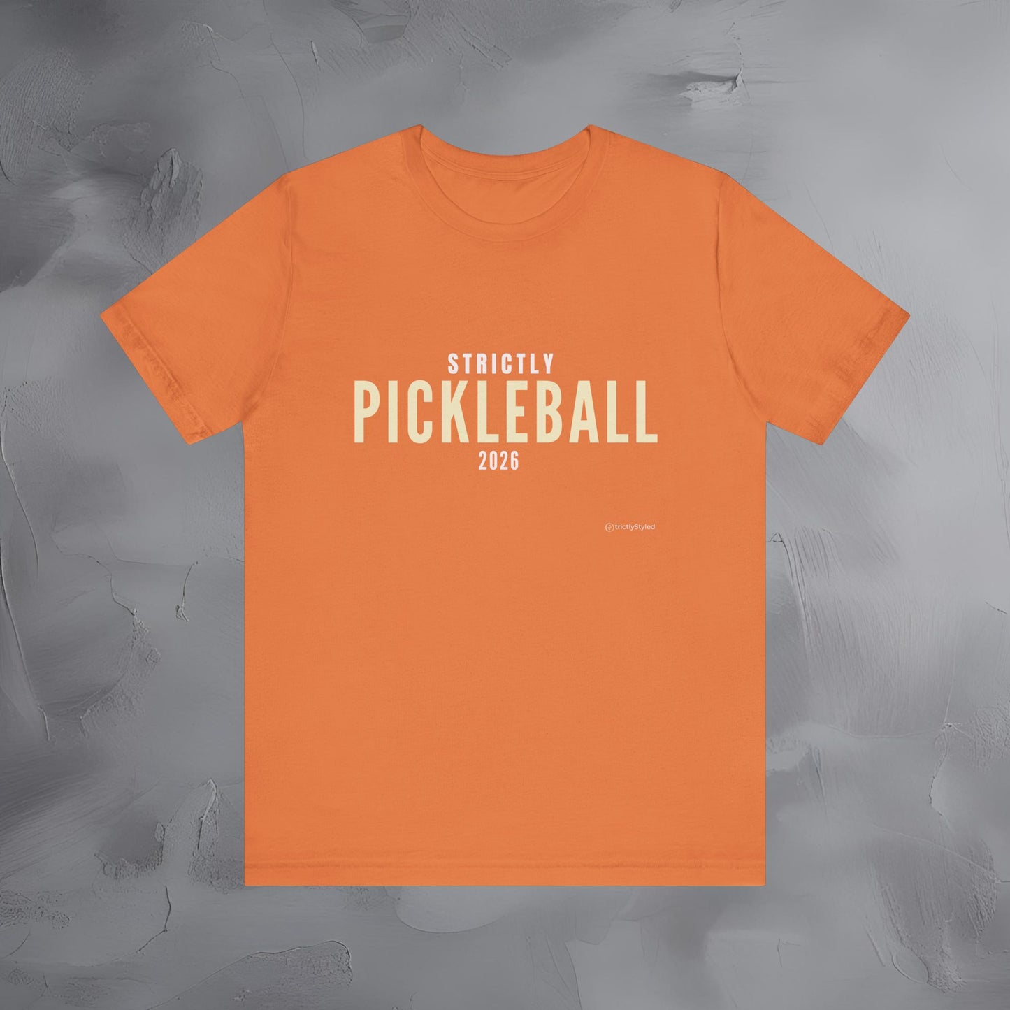 Strictly Pickleball Shirt Minimalist New Year Intention T Shirt Unisex Graphic Tee