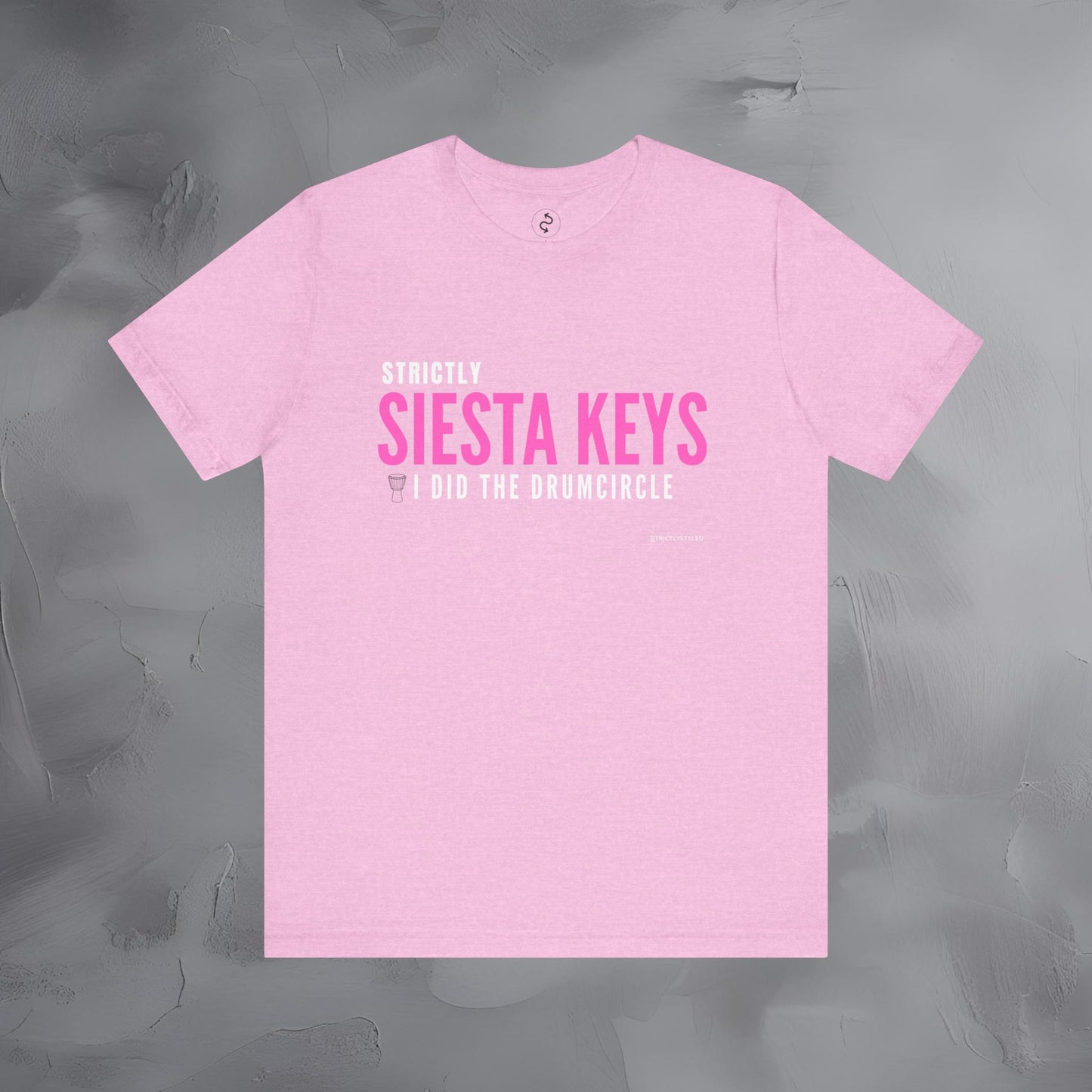 Strictly Siesta Key – I Did the Drum Circle T-Shirt | Sarasota Beach Sunset Drum Circle Graphic Tee