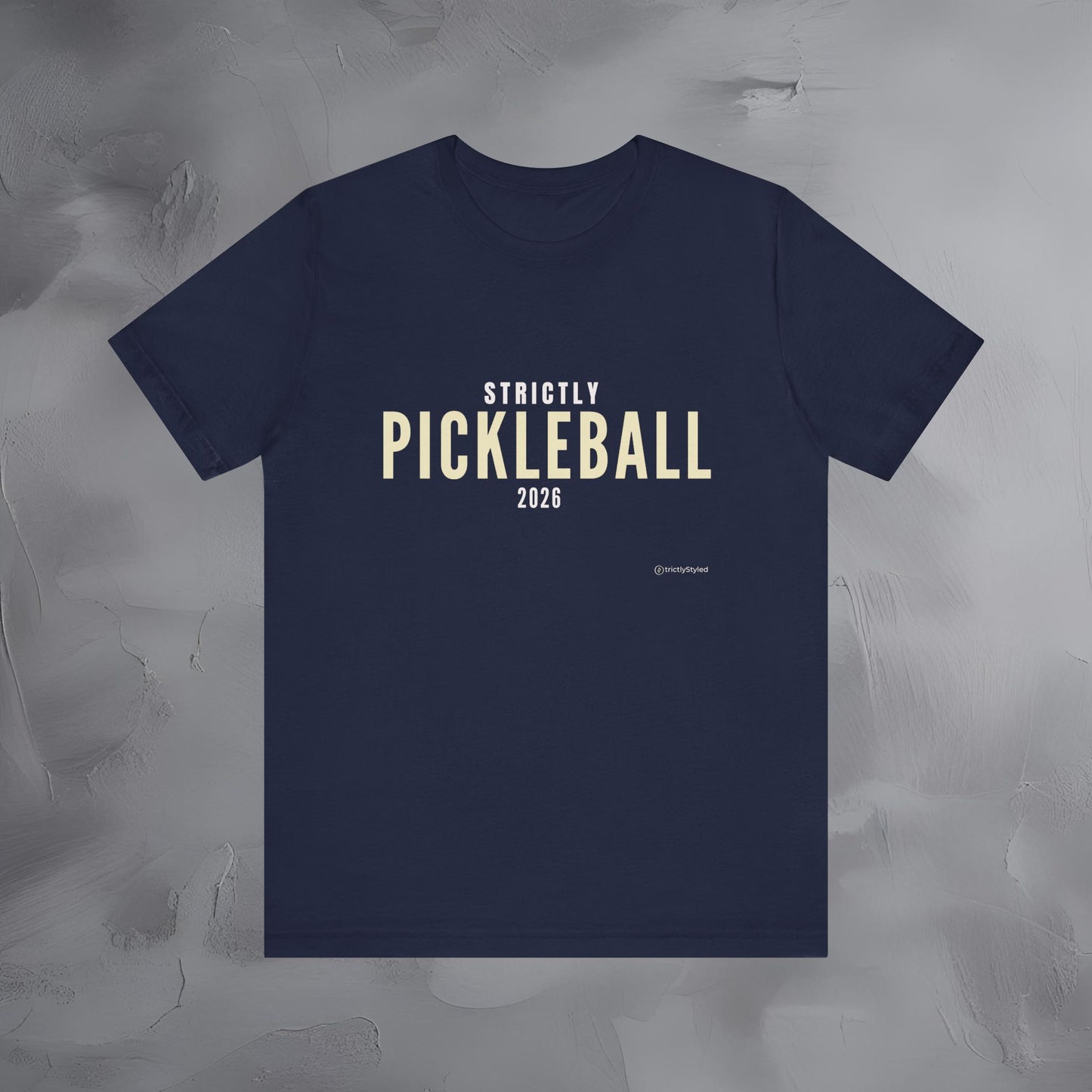 Strictly Pickleball Shirt Minimalist New Year Intention T Shirt Unisex Graphic Tee