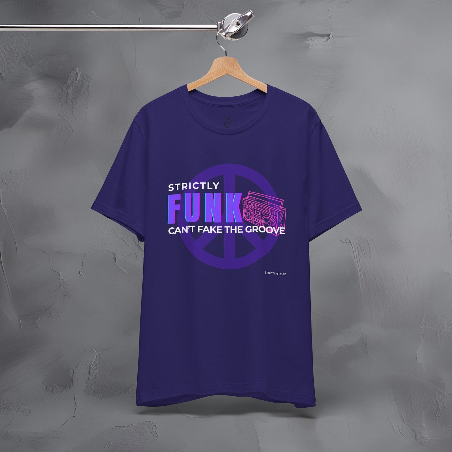 Strictly Funk T-Shirt – Can’t Fake the Groove – Funk Music Graphic Tee