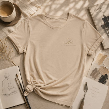 Strictly Art Shirt | Pure Expression Tee | Artist Creative Lifestyle Apparel