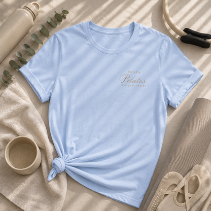 Strictly Pilates Shirt | Find Your Center Tee | Wellness Movement Apparel