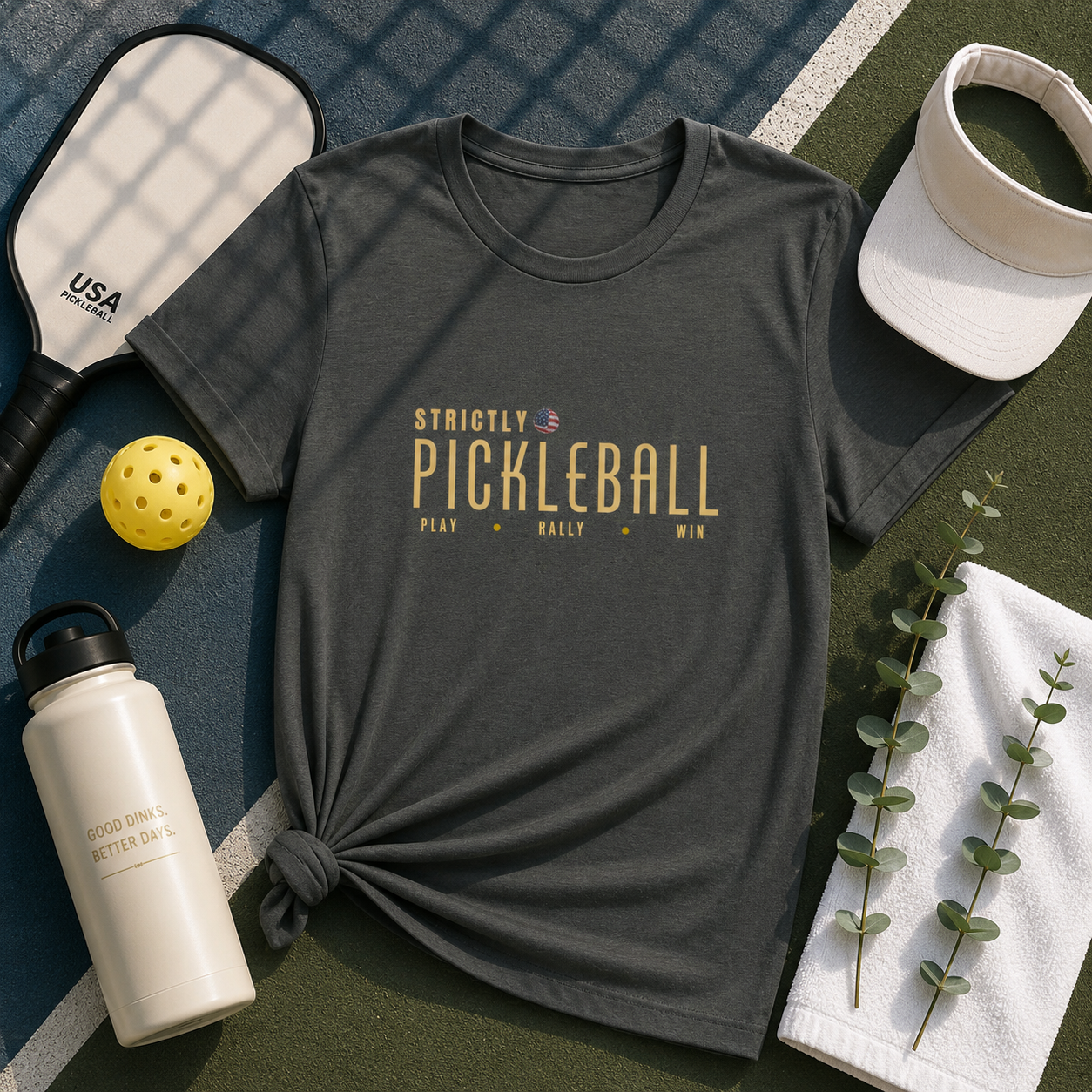 Strictly Pickleball Shirt – Play Rally Win