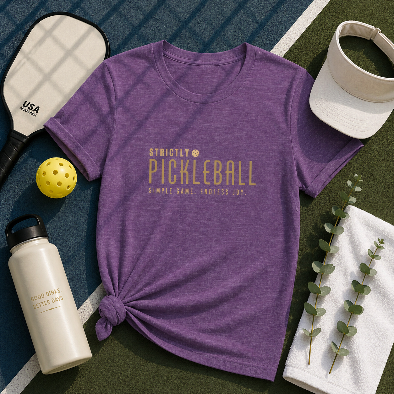 Strictly Pickleball Shirt – Simple Game. Endless Joy.